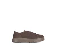 DR MARTENS Mixte 6 Eye Shoe Boots, Gunmetal E.H. Suede, 43 EU
