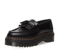 DR MARTENS Mixte Adrian Quad Moccasin, Black Smooth, 40 EU