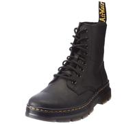 Dr. Martens Mixte 8 Eye Boot Rangers, Black Wyoming, 43 EU