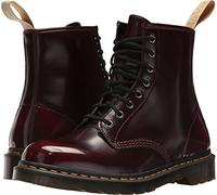 Dr. Martens Mixte Vegan 1460 Bottes Classiques, Red Cherry Red Cambridge Brosse 600, 48 EU