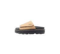 Dr. Martens Mules ZebZag Slide Savannah Tan EH Suede in Beige 41