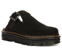 Dr Martens Mule Décontracté Bride Arrière Daim Femmes Sabots En Sauge Vert 3 - 8