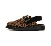 Dr. Martens - Mule d'Été en Daim avec Cuir Carrara - Femme - Chaussures - Brun - Taille: 36 EU
