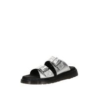 Mules femmes Dr. Martens Josef Slide Silver Metallic Tumble Argenté 37