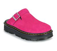 Dr. Martens Mules ZebZag Mule Mule Fuchsia Pink EH Suede in Rose 44
