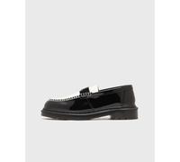 Dr. Martens Mocassins plats Penton Heart pour femme, noir/blanc, 41 EU