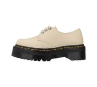 Dr. Martens - Quad II Parchment Laced Chaussures - Femme - Chaussures - Beige - Taille: 40 EU