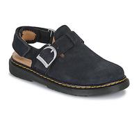 Sabots enfant garcons Dr. Martens Jorgie J Mule Black Bronx Suede Noir 32