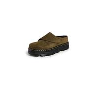 Dr. Martens Sabots Zebzag Anywair Olive Bronx en daim pour femme, Daim Olive Bronx, 36 EU