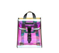 Dr. Martens Sac à dos unisexe pour adulte, Noir irisé Pu+Felix Rub Off, Mini