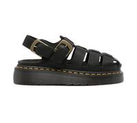 Dr. Martens - Sandales Cage Noires avec Effet Antique - Femme - Chaussures - Noir - Taille: 40 EU
