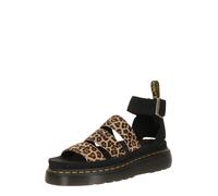 Dr. Martens Sandales 'Clarissa II Quad' cappuccino / noisette / jaune / noir, Taille 43