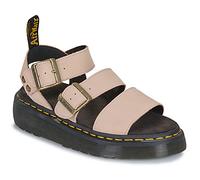 Dr. Martens Sandales compensées Gryphon Quad Powder Pink Milled Nubuck in Rose 41