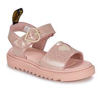 Dr. Martens Sandales compensées Marlowe Hearts J Powder Pink+Cloud Cream in Rose 34