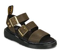 Dr. Martens Sandales plates Gryphon Strap Sandal DMs Olive Wyoming in Kaki 37
