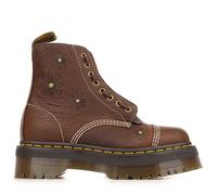 Dr. Martens Bottes Sinclair Flower Femme – Marron foncé Grizzly – Taille 37