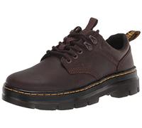 Dr. Martens Oxford Chaussures Unisexes pour Adulte 5 Cravates, Crazy Horse Marron foncé, 6.5 UK Men/ 6 UK Women