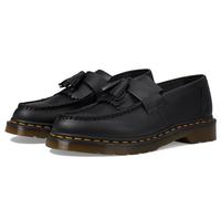 Dr. Martens Mixte Vegano Adrian Mocassin Penny, Black Felix Rub Off, 47 EU