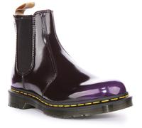 DR MARTENS Vegan 2976 Cimper Unisexe Bottine Lacet en Noir Violet 4 - 7