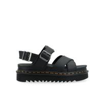 Dr. Martens - Voss II Athena Sandales à Brides en Cuir - Femme - Chaussures - Noir - Taille: 39 EU