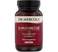 Dr. Mercola D-mannose avec canneberge (60 gélules)
