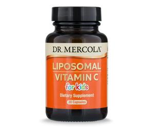 Dr. Mercola Vitamine C liposomale pour enfants (30 gélules)