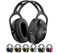 Dr.meter Casque Antibruit Pour Adulte, Casque de Protection Auditive SNR 31 dB, Réduction du Bruit pour Adultes et Enfants, Adapté à l’Autisme, Tonte, Tir Sportif, Concerts, Monster Jam Noir Gris