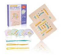 Dr. MUYA® Jouet Enfant 3 4 5 Ans, Montessori 3 Ans, Jeux Enfant 3 Ans, Jeu d'Enfilage, Jouet de Motricité, Jeux Éducatif 3 Ans, Jeux pour Enfants, Cadeau Enfant Fille Garçon 3 4 5 Ans