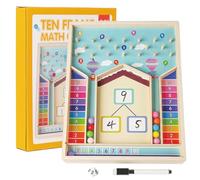 Dr. MUYA® Jouet Montessori 3 4 5 Ans, Apprendre à Compter, Jeux Enfant 3 Ans, Jouets Éducatifs, Motricité Fine, Cadeau 3-5 Ans Fille Garçon