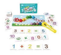 Dr. MUYA® Jouet Montessori 3 4 5 Ans, Apprendre à Compter, Jeux Enfant, Motricité Fine, Jouets Éducatifs, Coordination Œil-Main, Capacité Manuelle, Cadeau 3-5 Ans Fille Garçon