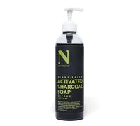 Dr. Natural Activated Charcoal Liquid Soap - Anti-acné et imperfections - Gel nettoyant corps - Savon doux pour peau nette - Agrumes - 473 ml