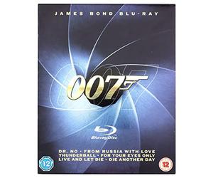Dr. No / From Russia with Love / Thunderball / Live and Let Die / For Your Eyes Only / Die Another Day (BOX) [6Blu-Ray] [Region Free] (IMPORT) (Pas de version française)