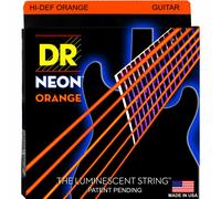 DR Strings Jeu de cordes pour guitare électrique NOE-9 Neon Orange