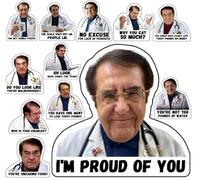 Dr Now Lot de 12 aimants de réfrigérateur, Accessoires de casier pour garçons, aimants de réfrigérateur Amusants, aimants de réfrigérateur, aimants Mignons pour Homme