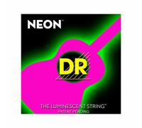 DR NPA-12 - Hi-Def Neon - Pink, jeu guitare acoustique, Light 12-54