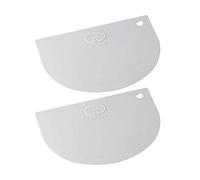 Dr. Oetker 1635 Lot de 2 spatules classiques en plastique souple Blanc