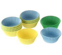 Dr. Oetker 1812 Papier Cuisson Papier Jaune-Vert-Bleu 5 x 5 x 2 cm 150 Pièces