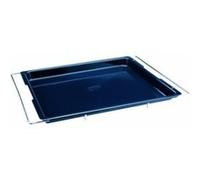 Dr Oetker 2352 Plaque de cuisson extensible, plat four, plaque four, plat au four, plat a four, plaque genoise, plaque pour four, plaque four universelle, Acier, Bleu, 41-53 x 33 x 3 cm