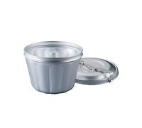 Dr Oetker 2531 Bain Marie, Moule À Flan, Appareil Bain Marie, Pudding Dr Oetker, Ustensile À Pâtisserie, Aluminium, 15 X 21 X 14 Cm