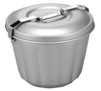 Dr Oetker 2531 Bain Marie, Moule À Flan, Appareil Bain Marie, Pudding Dr Oetker, Ustensile À Pâtisserie, Aluminium, 15 X 21 X 14 Cm
