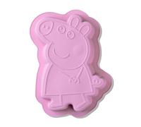 Dr Oetker Peppa Pig 2950 Moule silicone, moule a gateau, moule a cake, moule à gâteau silicone, moule en silicone, moule ustensiles à pâtisserie, Silicone, rose, 27 x 19,5 x 5 cm