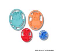 Dr Oetker 2955 Tampons Et Emporte-Pièces Pour Enfants, Pâtisserie, Tampon, Ustensile À Pâtisserie, Plastique, Vert, Rouge, Orange, Bleu, 16 X 12,5 Cm 13 X 10 Cm 7,5 X 6 Cm 6 X 5,5 X 2 Cm