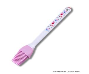 Dr Oetker 2962 Pinceau cuisine Peppa Pig, pinceau pâtisserie silicone, pinceau pâtisserie professionnelle, pinceau à huile, pinceau cuisine, silicone, Plastique, Silicone, Rose, Blanc, 23 x 4,5 cm
