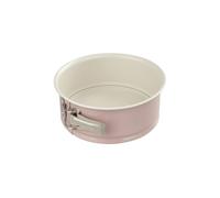 Dr.Oetker 4650 Moule À Manqué De 18 Cm De Diamètre, Moule À Gâteaux, Moule Rond De Pâtisserie, Acier, Céramique, Rose, 18,5 X 7,5 X 18 Cm