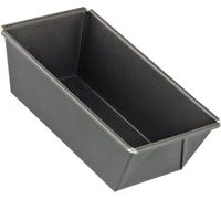 Dr. Oetker Back-Freude Classic Kastenform, Kasten Form, Backform, Kuchenform, Stahlblech Antihaft-Beschichtet, Schwarz, 15 cm, 2587
