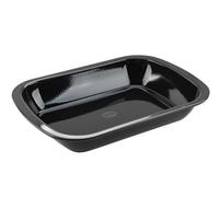 Dr. Oetker Back-Idee Kreativ Moule à dessert et à gratin en émail 39,5 x 28 x 6,5 cm - Résistant à la chaleur jusqu'à 400 °C, résistant aux coupures, aux rayures, compatible avec les plaques à