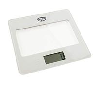 Dr. Oetker Balance de cuisson numérique exclusive avec grand écran facile à lire - Graduation précise par incréments de 1 g (gris-marron/argent) Quantité : 1 pièce