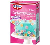 Dr. Oetker - Décor Mini Fleurs (Dekor Mini Dekorblüten) | Poids Total 40 grams