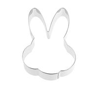 Dr. Oetker Emporte-pièce en Forme de tête de Lapin, Grande Taille pour Biscuits et Biscuits de la série Goldiges Ostern (Argent)
