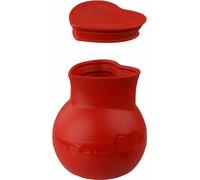 Oetker FLEXXIBEL LOVE, pour faire fondre le chocolat et la couverture, passe au lave-vaisselle et au micro-ondes, capacité 250 ml (couleur : rouge)